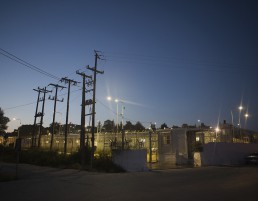 Moria Camp in Lesbos, Greece.